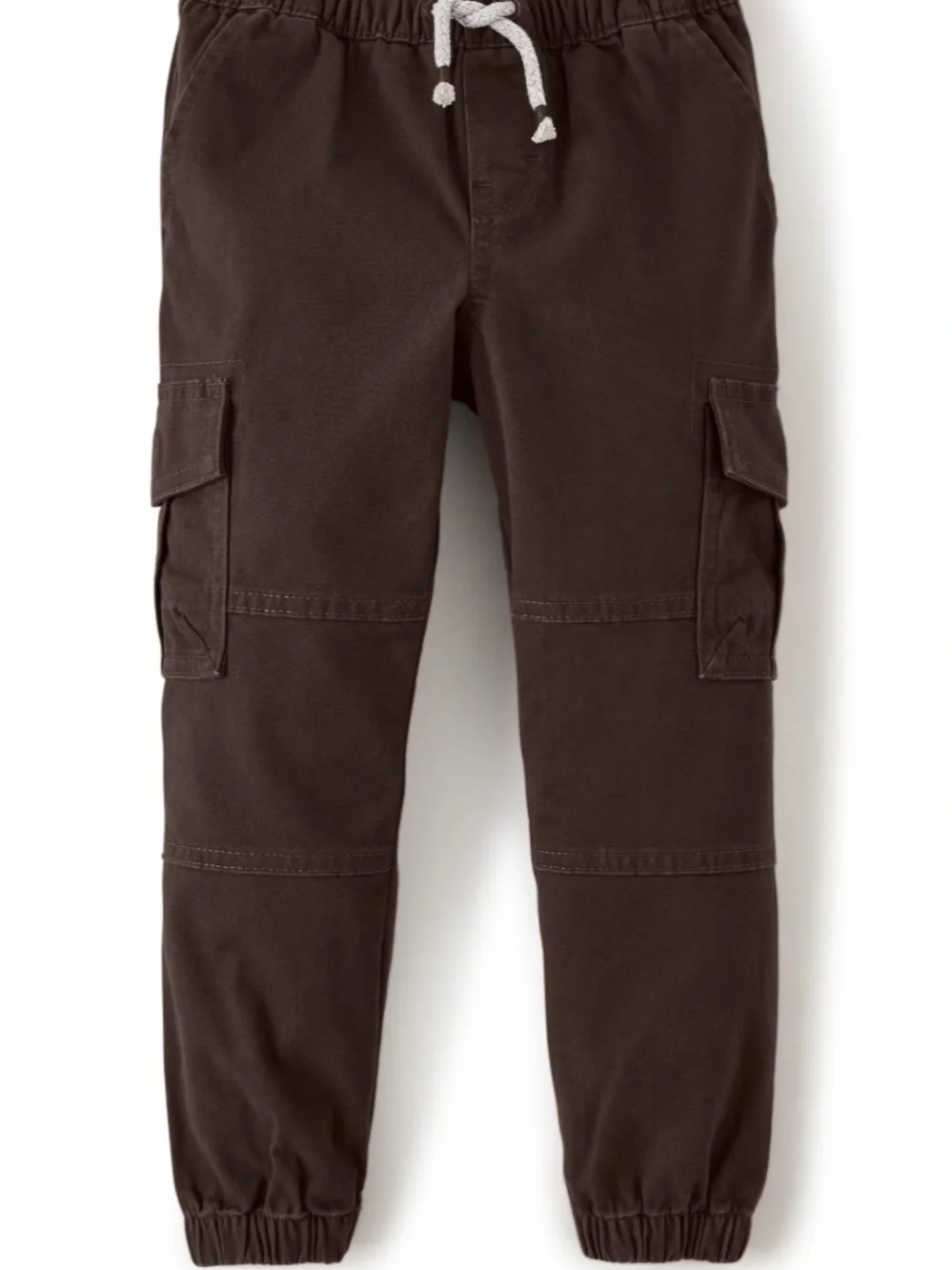 Gymboree Brown Cargo Pants with Elastic Waist Size 10
